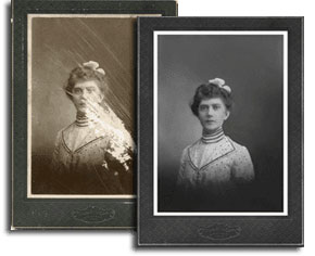 antique photo restoration - Narberth, PA